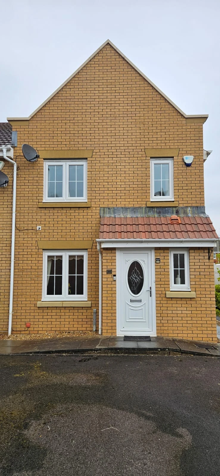 Gevelreiniging woning - na